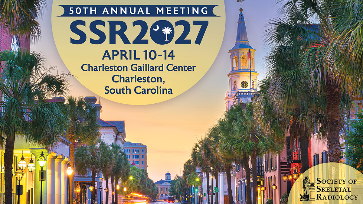 SSR2027 - Charleston, SC - April 10-14, 2027